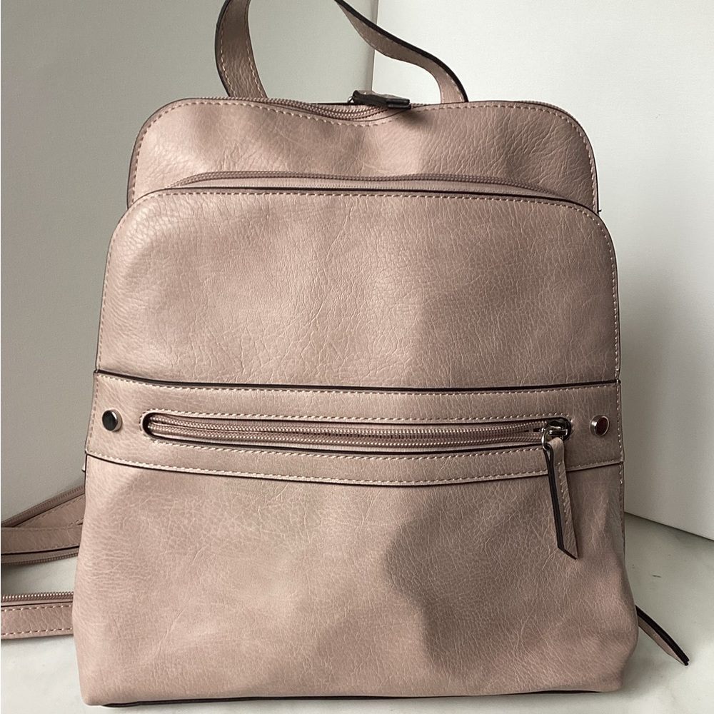 SevenDays pink vegan purse/ back pack